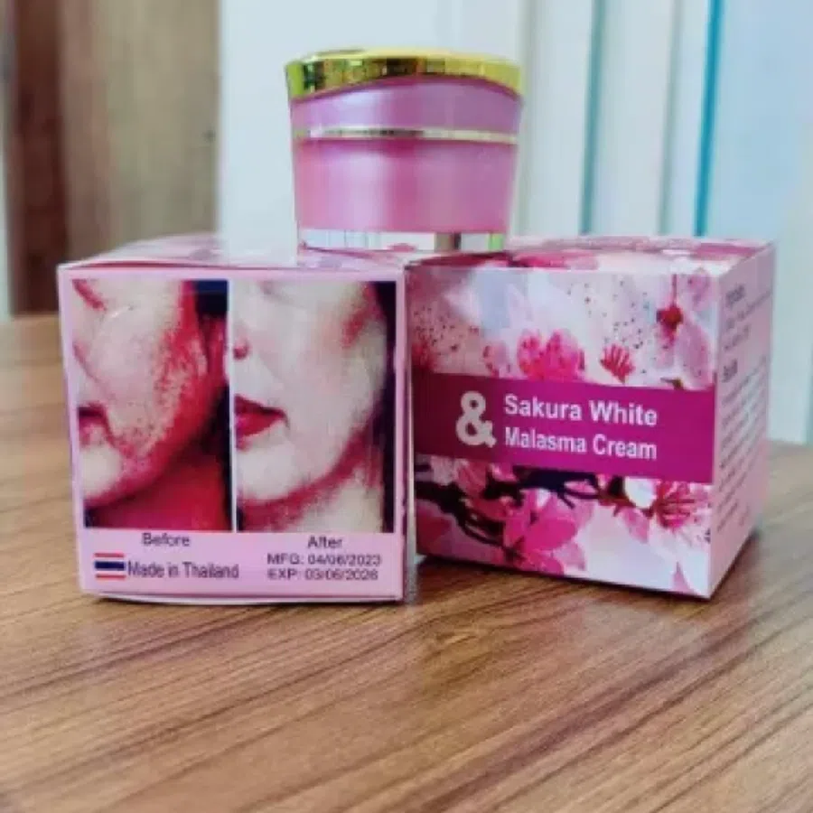 WHITENING CREAM SAKURA WHITE MALASMA CREAM 30GM